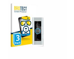 Screenprotector 3 Stuks voor Ring Video Doorbell Pro (Version 2) Beschermglas transparant