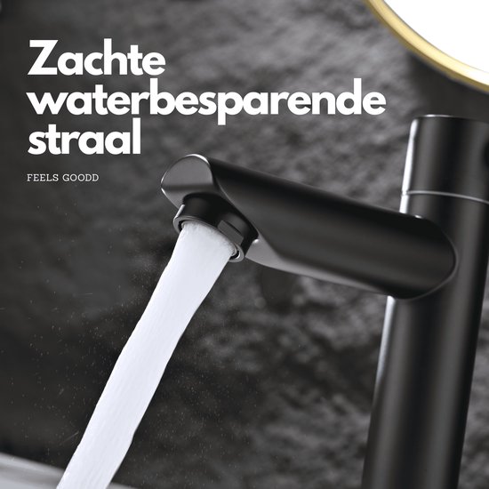 BaderiQ - robinet fontaine - robinet WC - Frejus - noir mat - eau froide - mitigeur monocommande