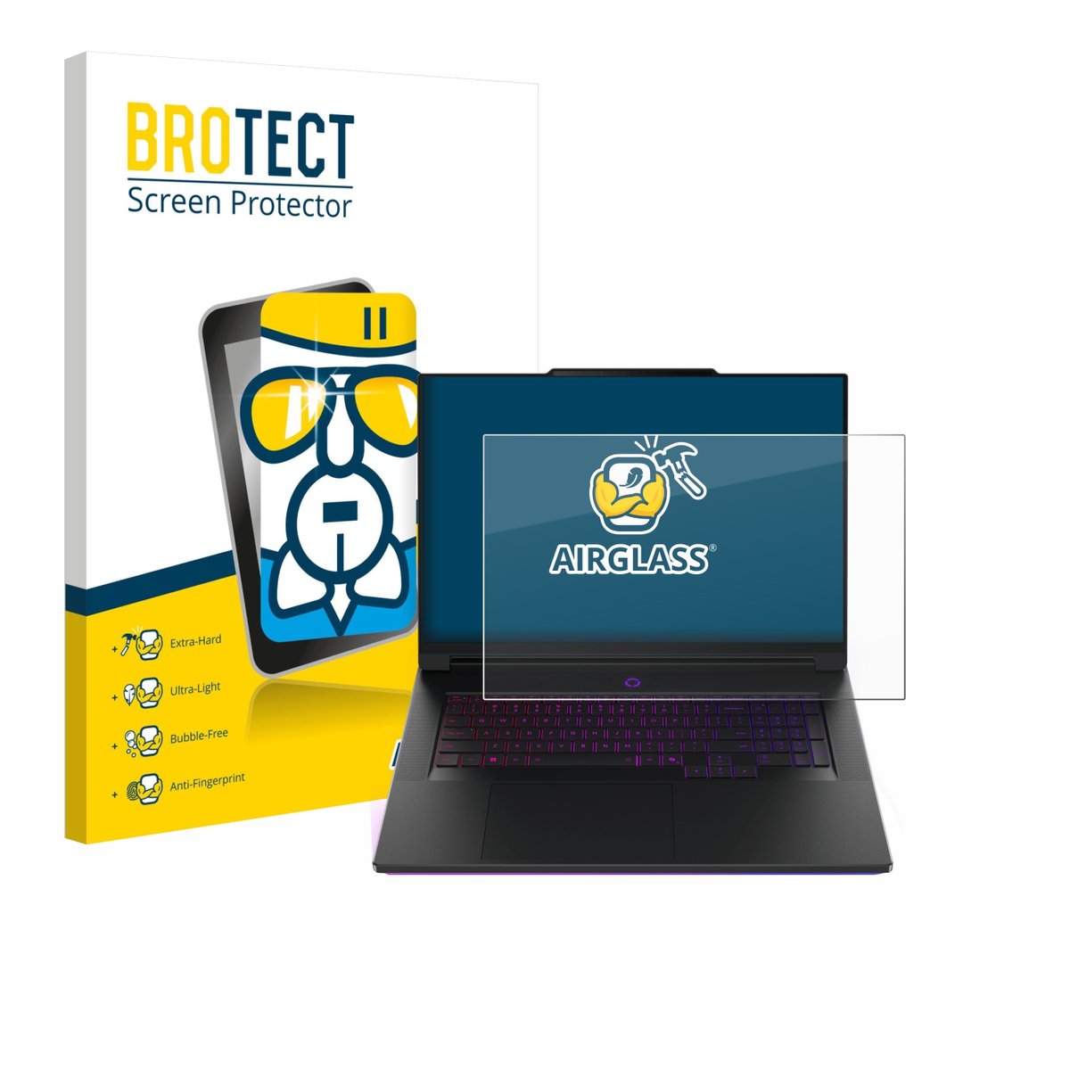 Screenprotector voor Lenovo Legion 9i Gen 10 18" Beschermglas transparant