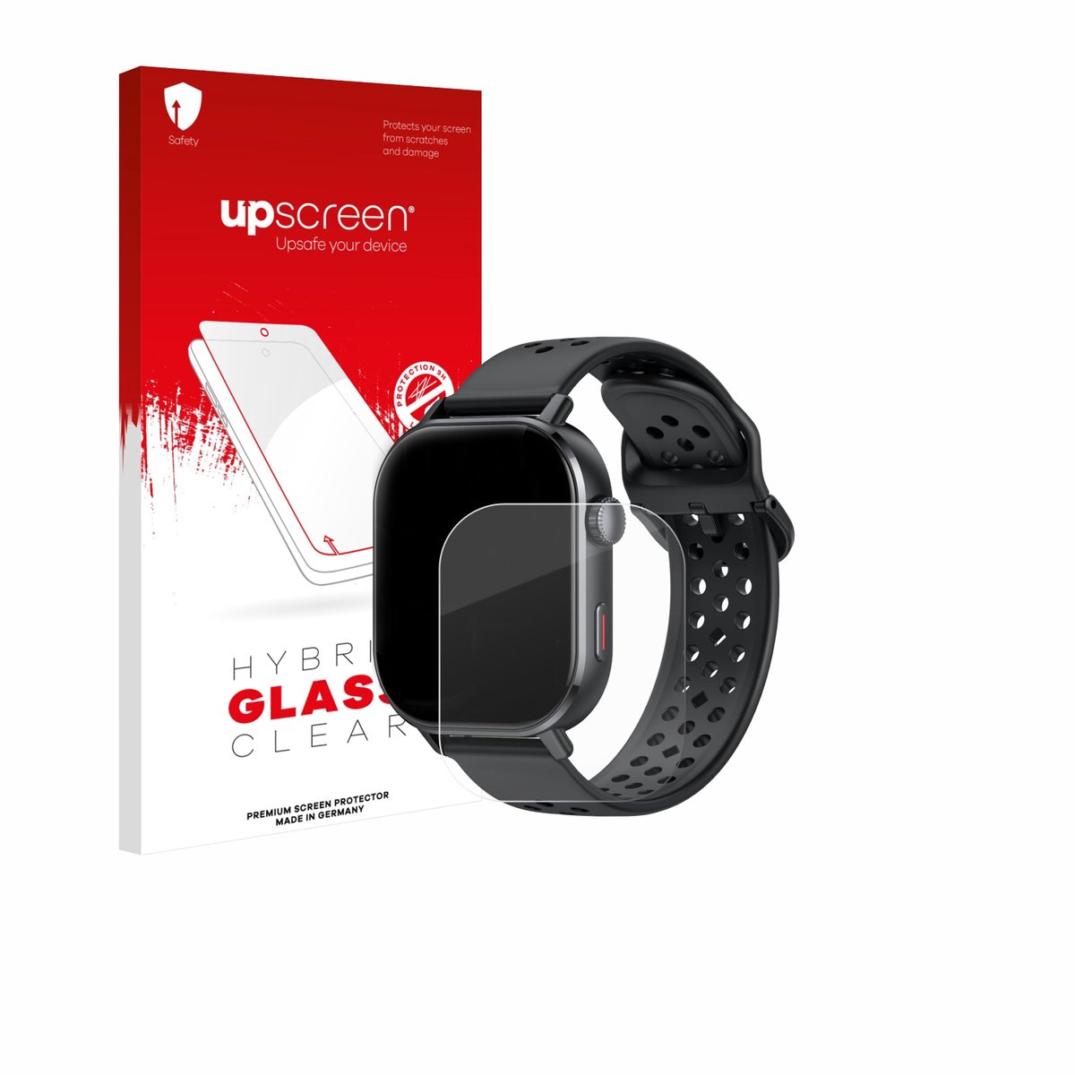 upscreen - Screenprotector voor Jugeman P131 2.06" - Folie Beschermfolie Beschermglas transparant