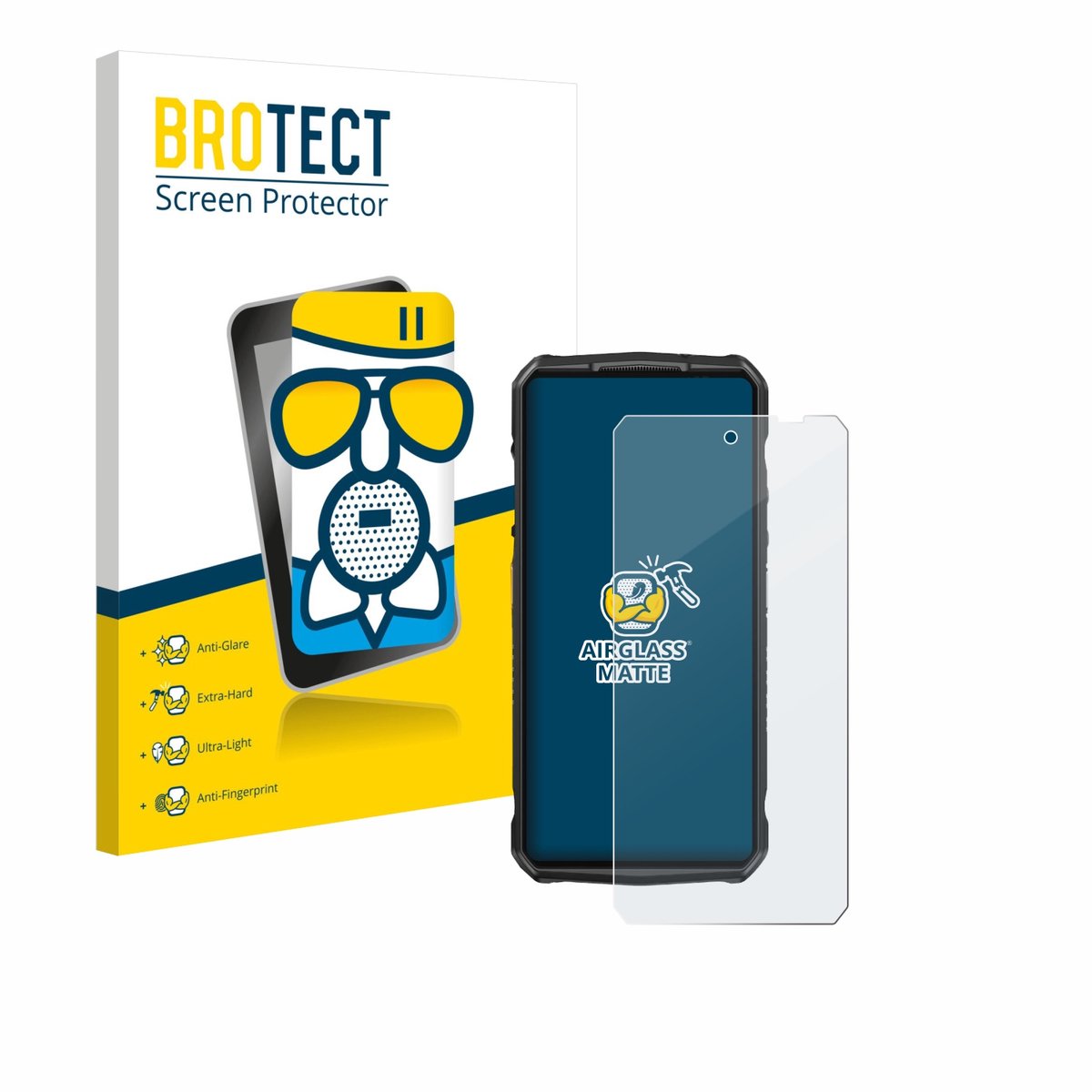 BROTECT - Screenprotector voor Ulefone 29 pro - Folie Beschermfolie Beschermglas matte