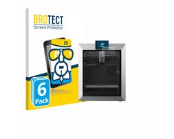 Screenprotector 6 Stuks voor Qidi Tech Q2 Beschermglas transparant