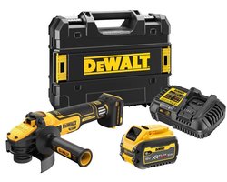 DeWALT DCG409VST1 Accu haakse slijper 125mm 18V XR FlexVolt Advantage 6.0Ah in TSTAK