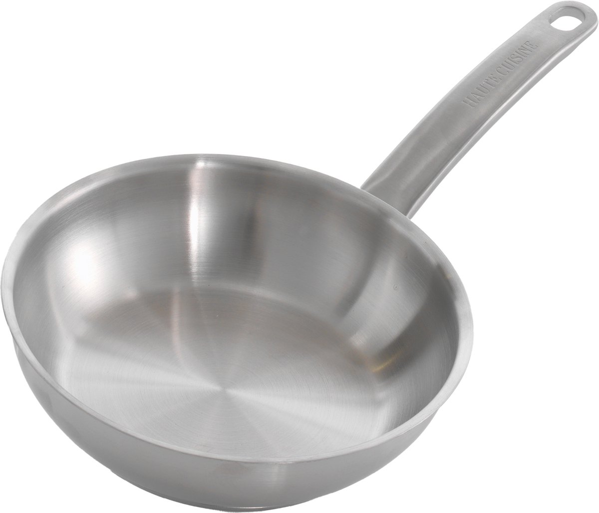 Haute Cuisine Gastro - Inox braadpan - Ø20 cm - Energiebesparend - PFAS-vrij