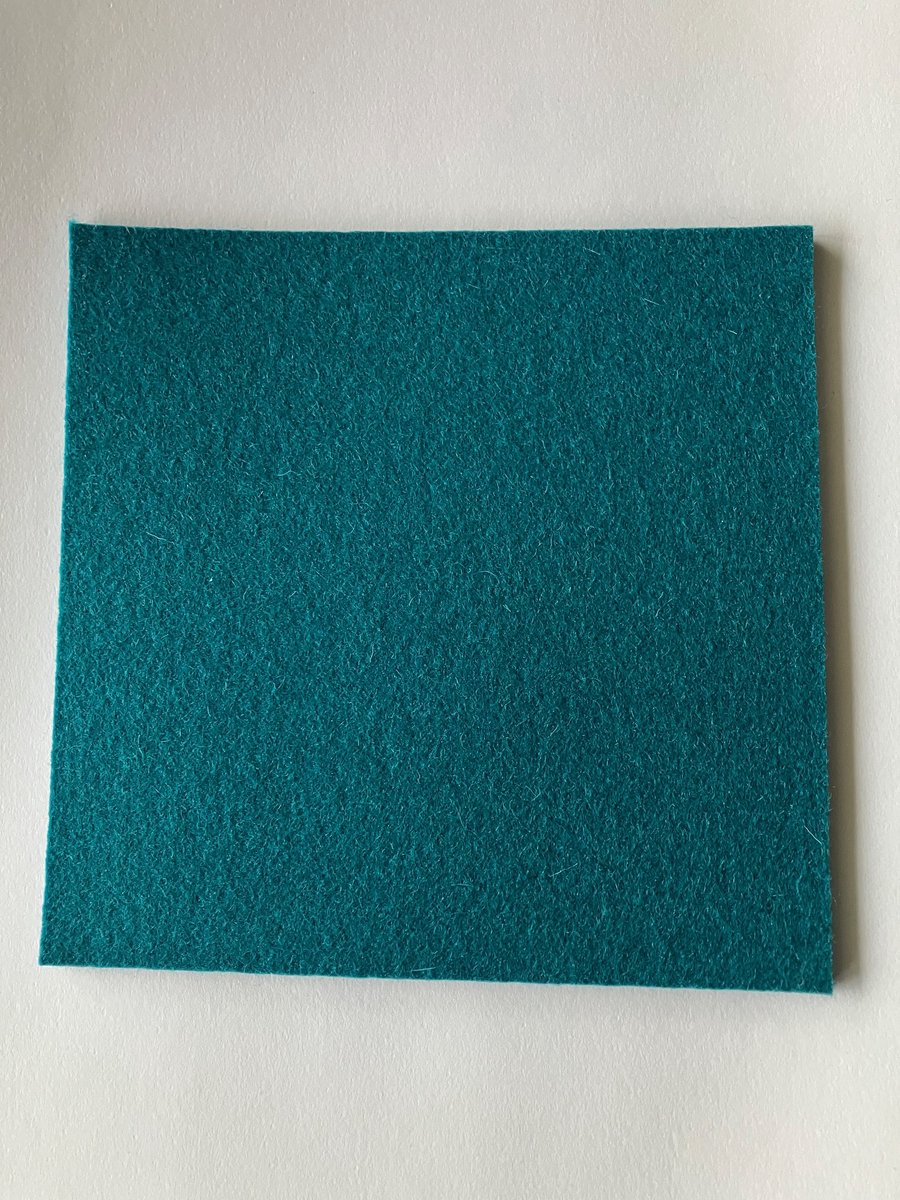 Daff Onderzetter - Vilt - Vierkant - 10 x 10 cm - Everglade - Groen