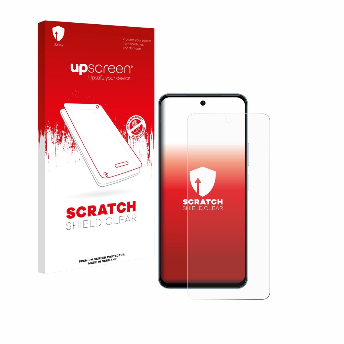 upscreen - Screenprotector voor Vivo Y31 Pro - Folie Beschermfolie transparant