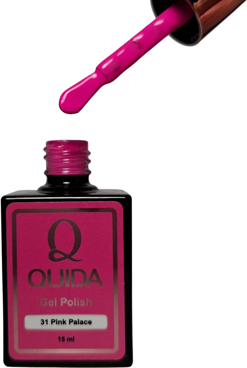 Quida Gelpolish #31 Pink Palace - roze gelpolish-pink gellak