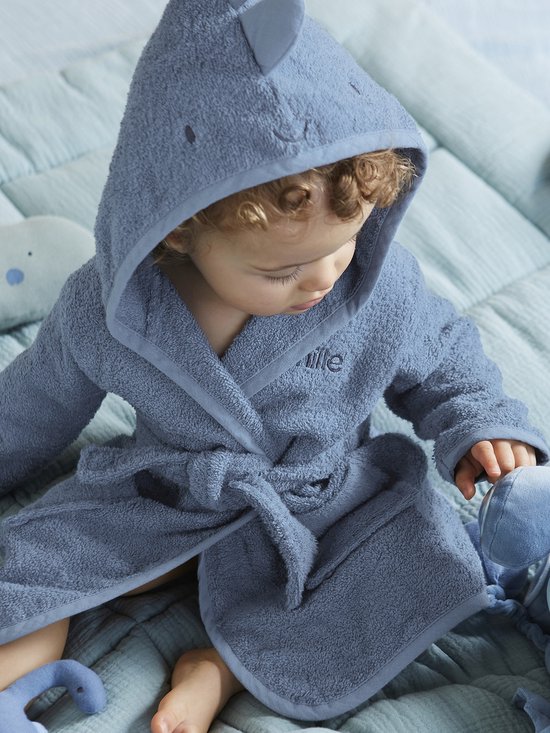 Vertbaudet kinderbadjas KLEINE DINO Oeko-Tex® van VER — afbeelding 2