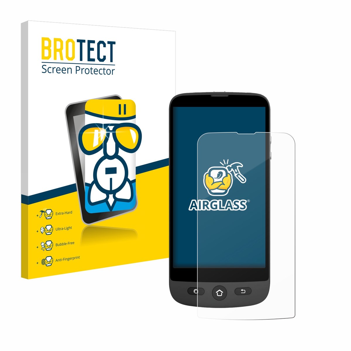 Screenprotector voor Swissvoice S510-C Beschermglas transparant