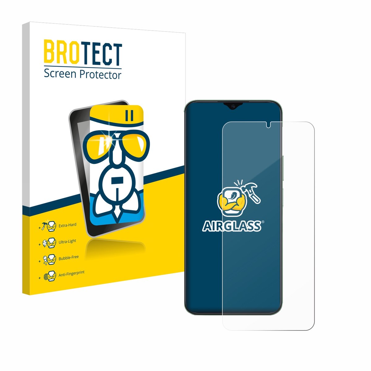Screenprotector voor Honor X6b Beschermglas transparant