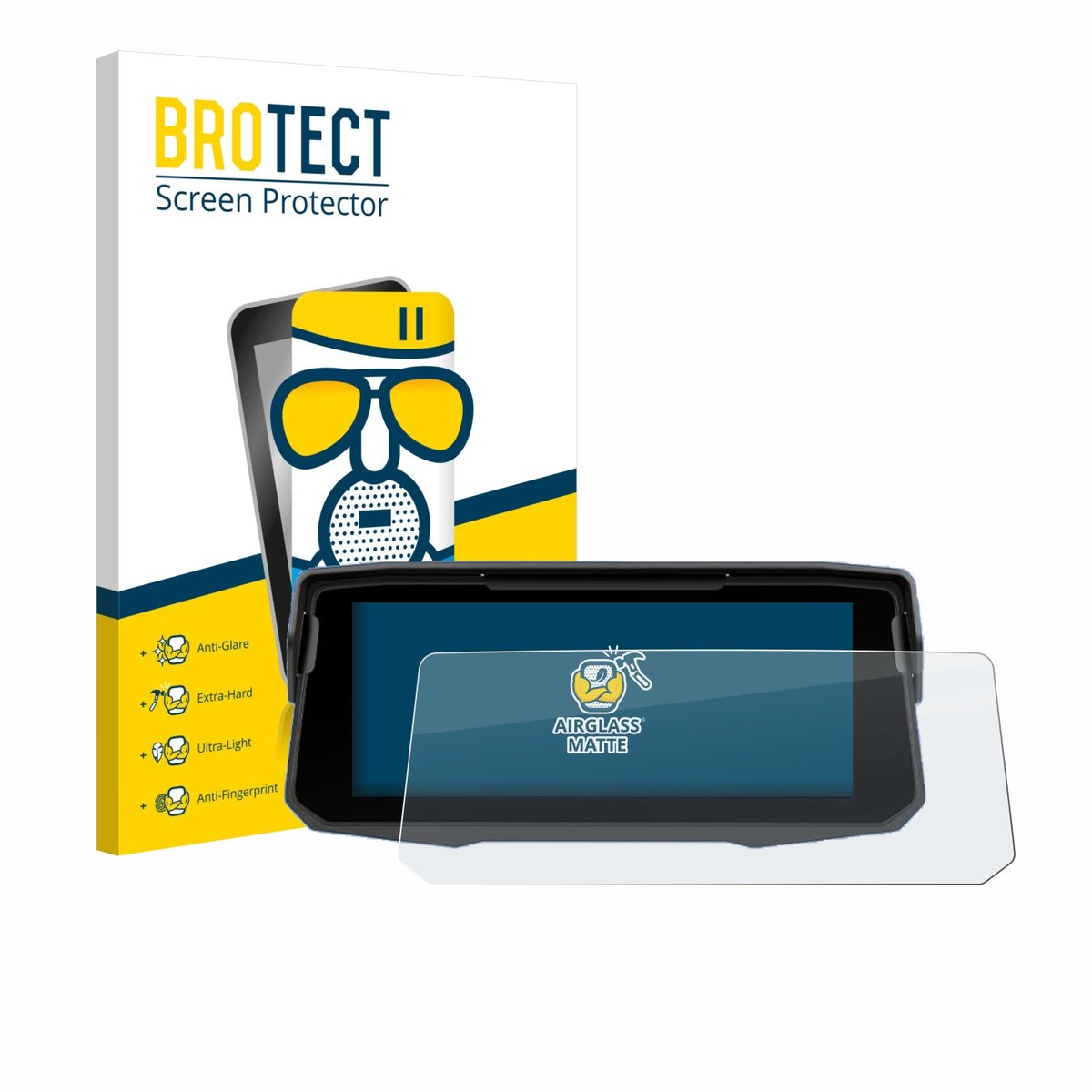 BROTECT - Screenprotector voor Sixwin P4 6.86" - Folie Beschermfolie Beschermglas matte
