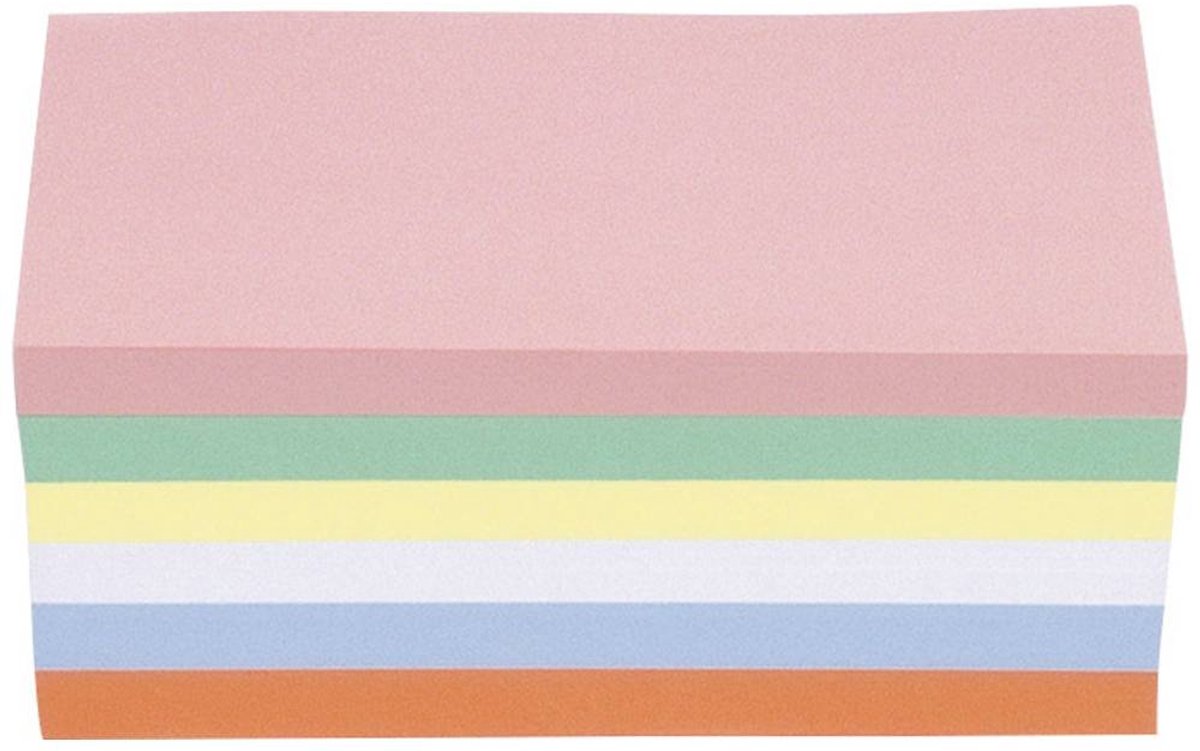 magnetoplan 111151510 Presentatiekaart Roze, Groen, Geel, Wit, Blauw, Oranje Rechthoekig 200 mm x 100 mm 500 stuk(s)