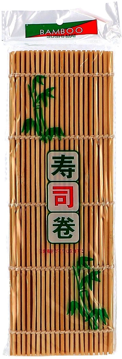 Sushi Mat Bamboe Wit 21x24 cm – Rolmat voor Sushi