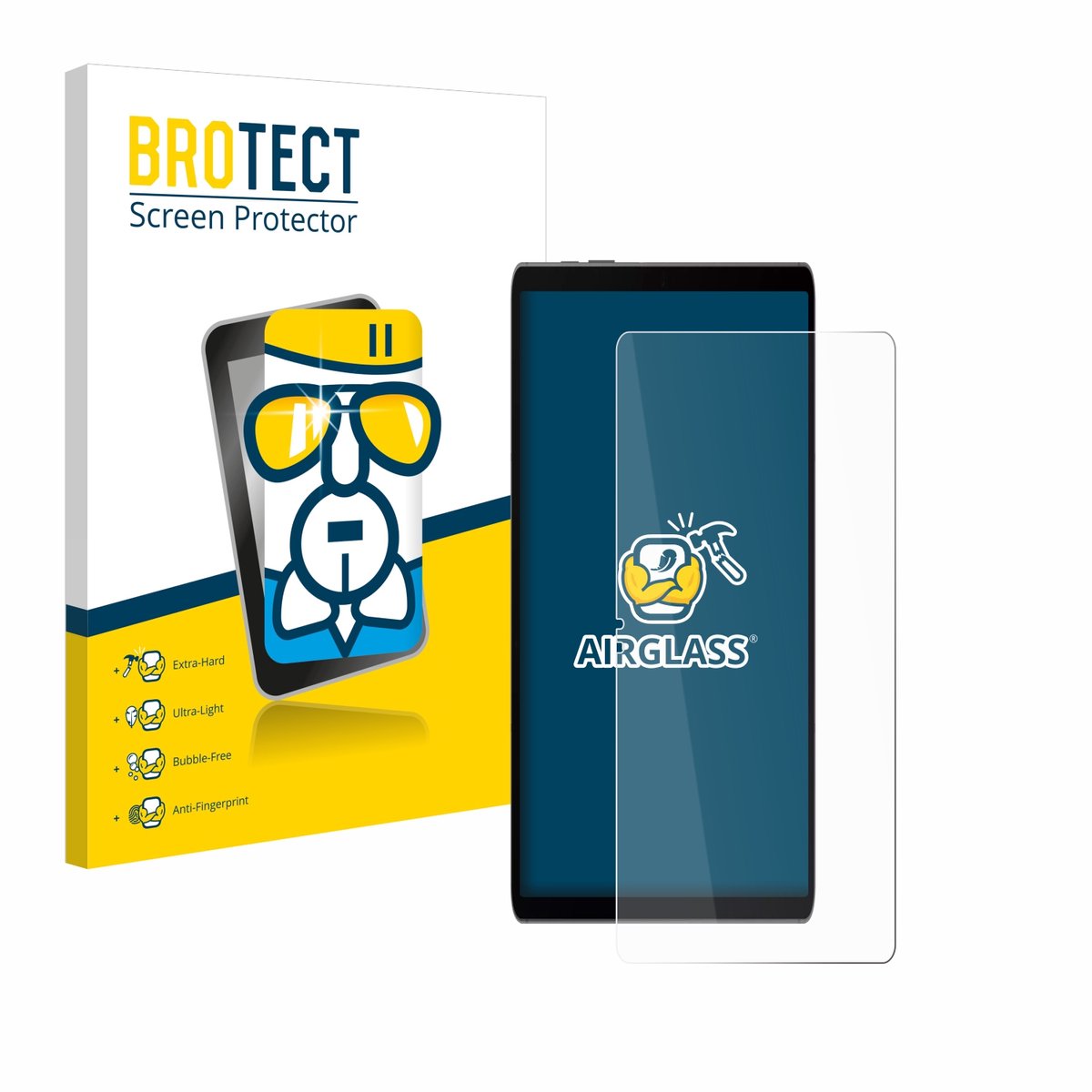 Screenprotector voor Samsung Galaxy Tab S9 FE Beschermglas transparant
