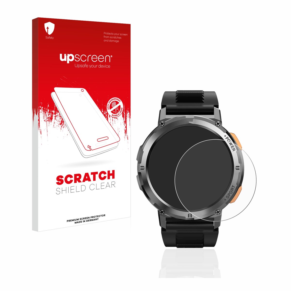 upscreen - Screenprotector voor Kospet Tank T2 - Folie Beschermfolie transparant