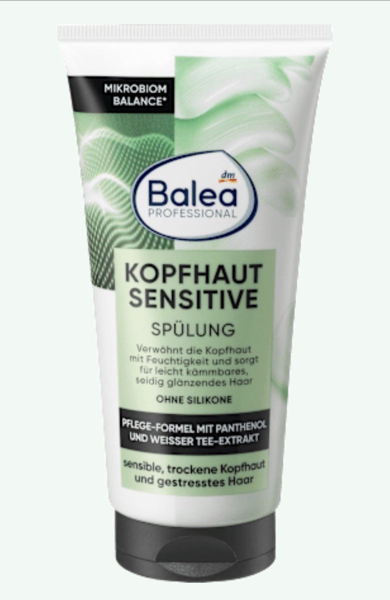 Balea PROFESSIONAL Conditioner voor de gevoelige hoofdhuid, 200 ml