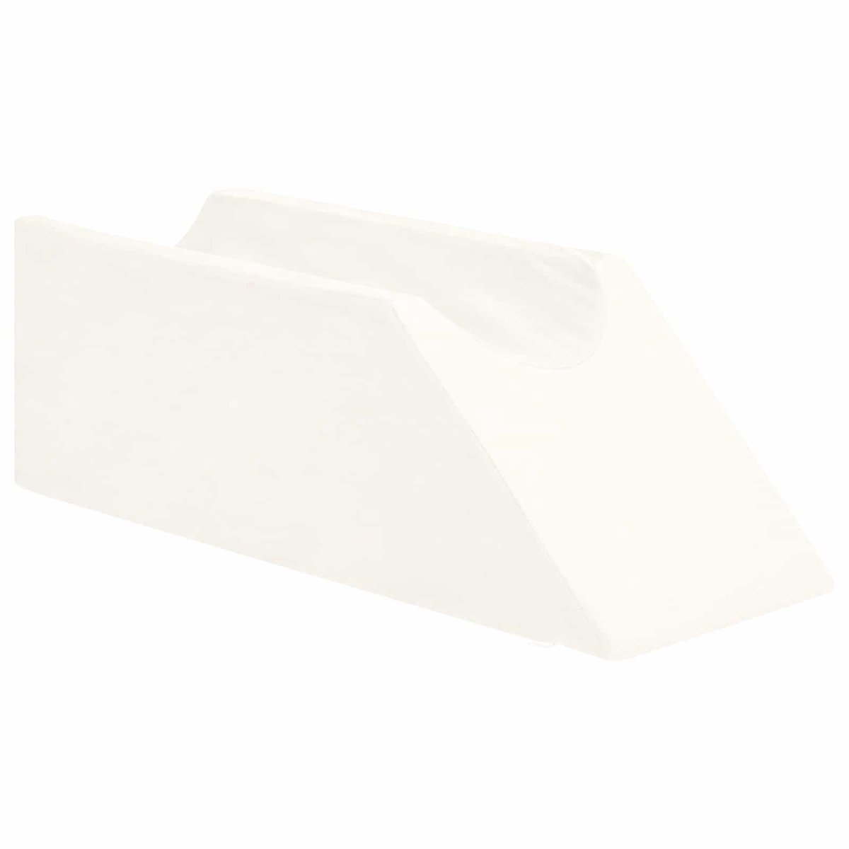 vidaXL - Been - Kussen - Effen - Wit - 68 - x - 25 - x - 21,5 - cm - PU - Schuim