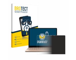 BROTECT - privacy screenprotector voor Microsoft Surface Laptop Go 2 Business 12.4" - Folie Beschermfolie Blauwlichtfilter