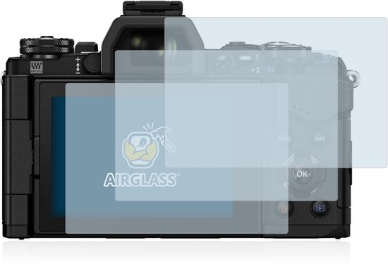 BROTECT - Film de protection d'écran pour Olympus OM-D E-M5 Mark II - Film de protection en verre transparent (3 pièces)