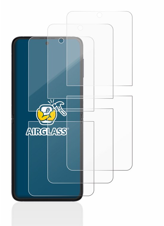 BROTECT - Protecteur d'écran pour Samsung Galaxy Z Flip 3 5G - Film de protection en verre transparent (3 pièces)