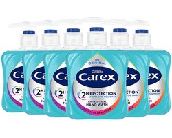 CAREX - Antibacteriële Vloeibare Handzeep - 6 x 250 ml - Voordeelverpakking