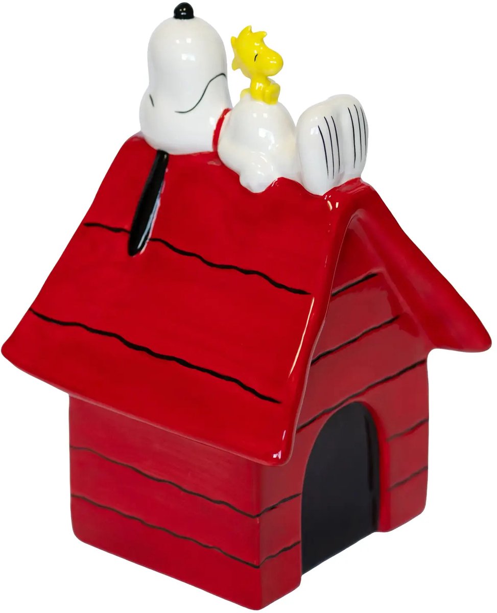Blogo Design - Beeldje Snoopy Hondenhok - large