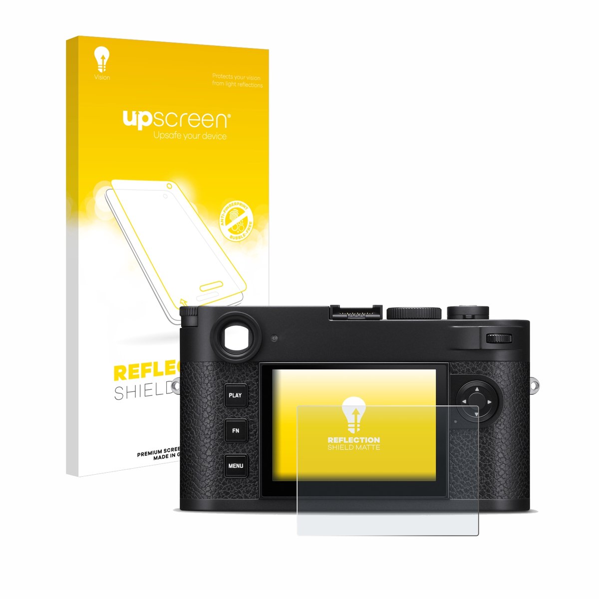 upscreen - Screenprotector voor Leica M11-P - Folie Beschermfolie anti glare matte