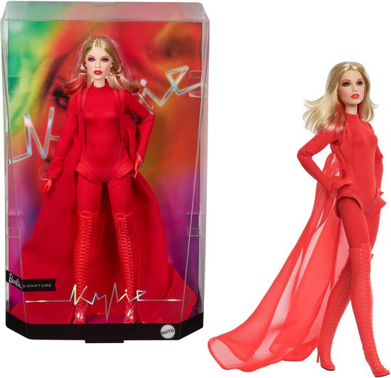 Mattel Barbie pop Kylie Minogue - poppen speelgoed collector.