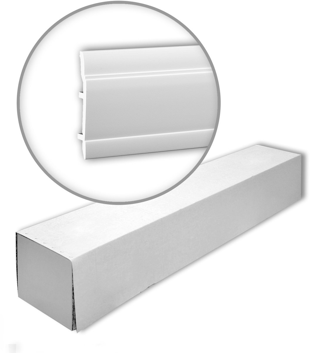 Profhome 653102 1 doos 10 stukken Plint 20 m