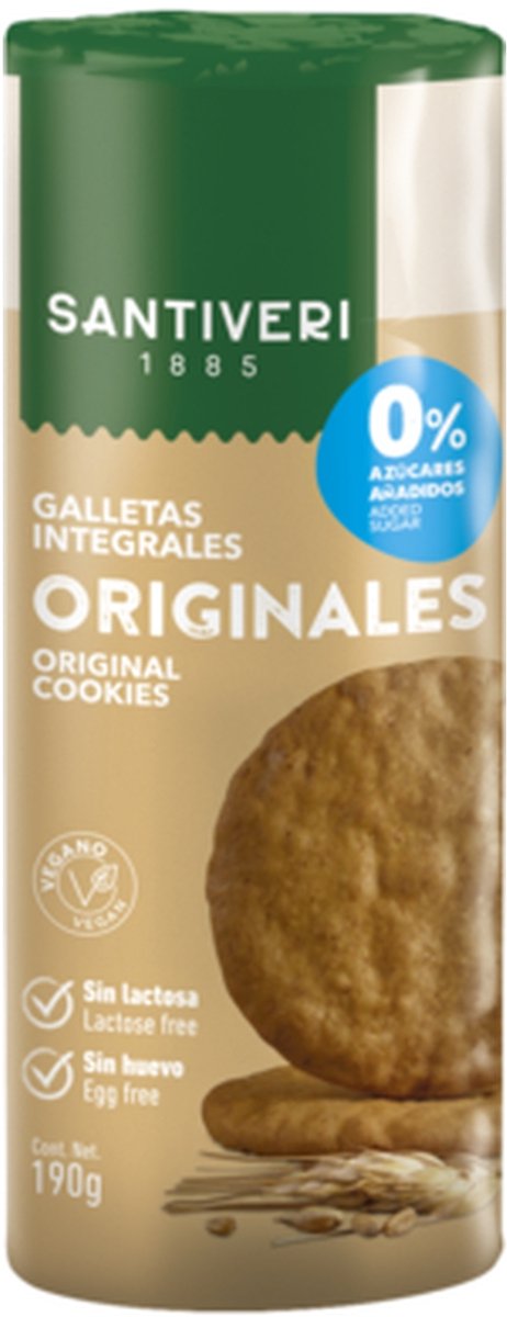 Suikervrije spijsverteringskoekjes 190 g|Sugar-free Digestive Cookies 190 g|Biscuits digestifs sans sucre 190 g