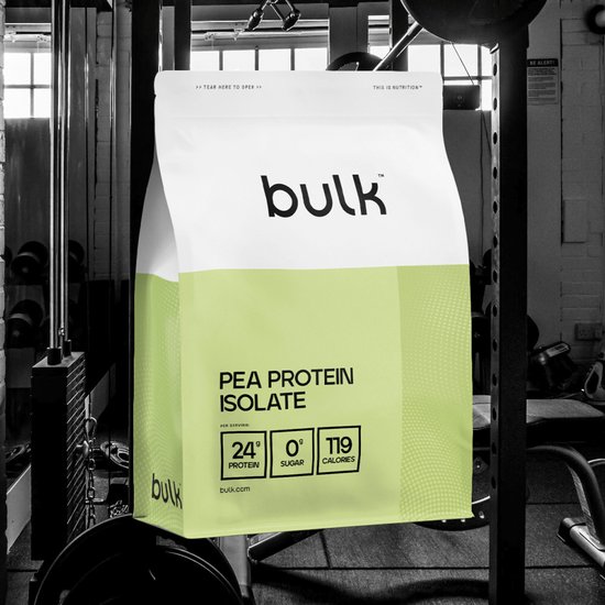 Bulk Pea Protein Isolate (1000g) Vanilla - Eiwitten - Veganistisch eiwit — afbeelding 4