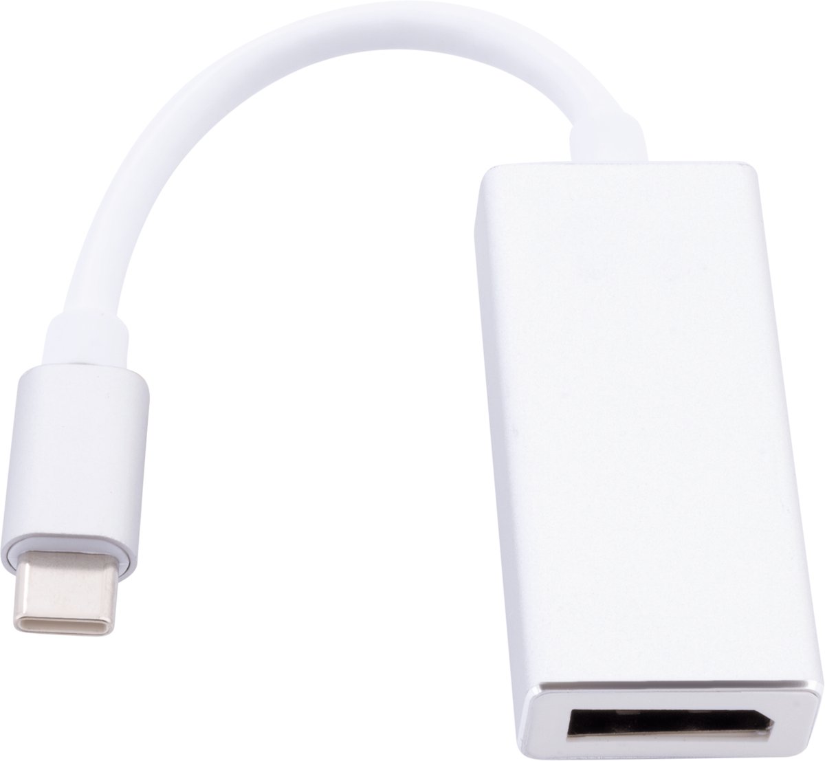 USB-C naar DisplayPort Adapter 4K 60Hz – USB Type-C naar DP (Female) – Monitor Adapter voor Laptop, MacBook, Dell, HP