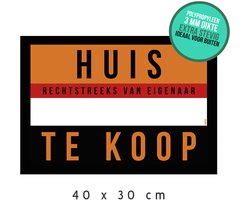 Bord/ immo aankondiging | 