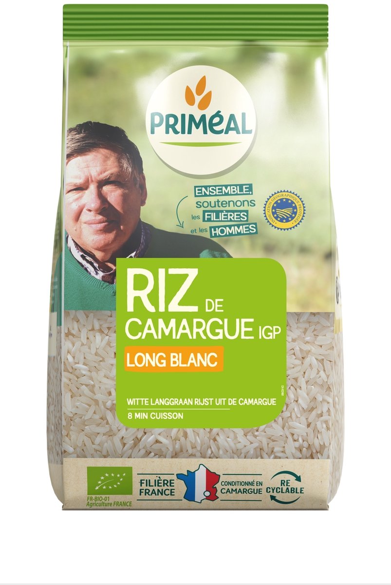 Primeal Witte langgraan rijst camargue