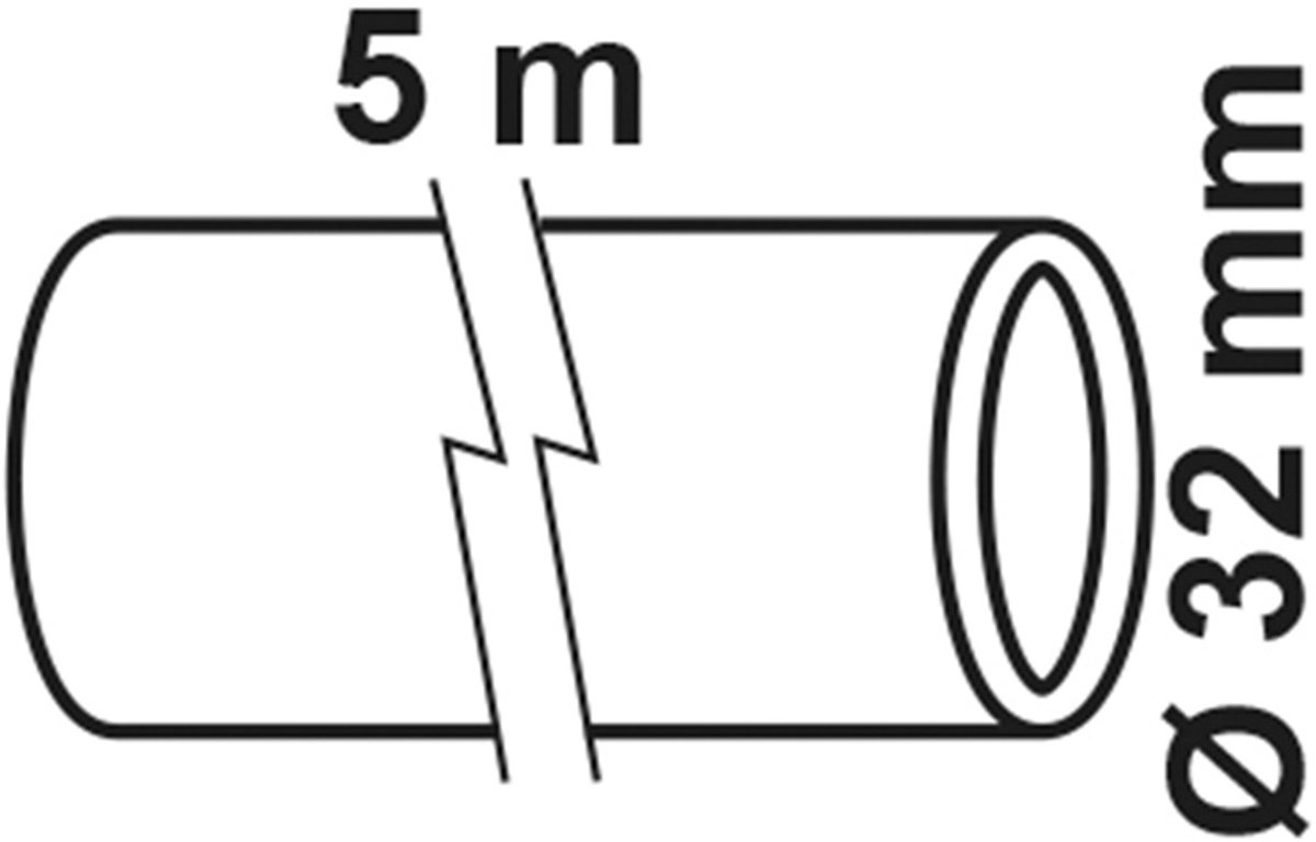 KIRCHHOFF tyleen/socarex slang, Ã˜ 32 mm, rol 5 m