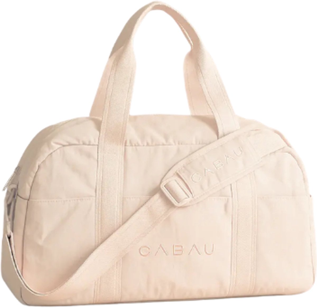 Cabau – Bloom Bag – Sporttas & Weekendtas – 37,5L – Beige – Lichtgewicht