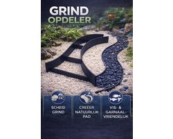 T3D Aquarium Decoratie Grind Afscheiding - Zwart - Aquarium grind - Aquarium en Terrarium decoratie - Aquarium zand - Aquarium Bodem - aquarium zand