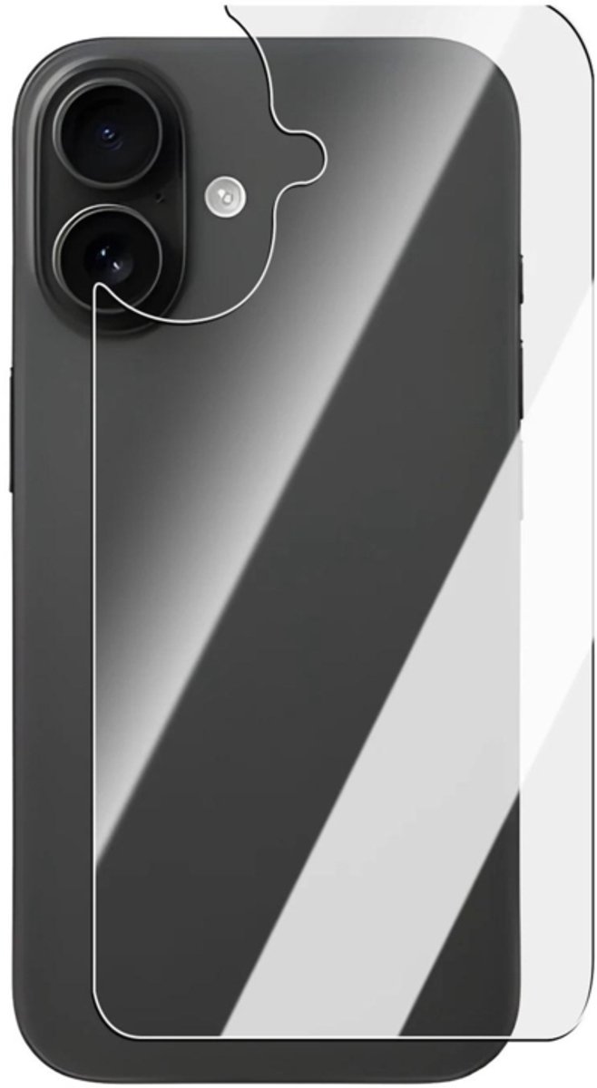 Front & Back Screenprotector Bescherm-Folie geschikt voor Apple iPhone 17