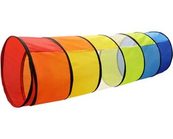 Vedes speeltunnel speelgoed kleurrijk pop-up 180cm voor kinderen.