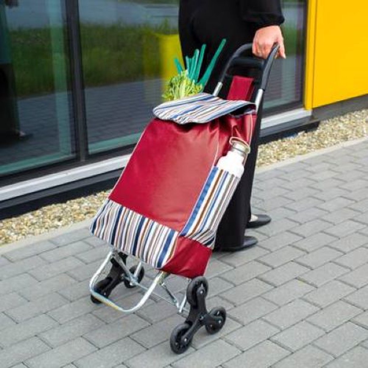 Opvouwbare trolley met wielen – waterbestendig