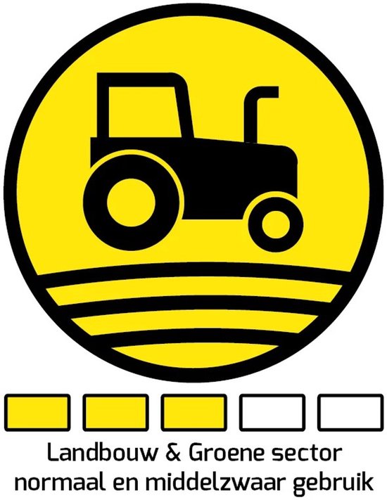 Volume kruiwagen HDPE 350L. 2 wiel van Merkloos	 — afbeelding 4