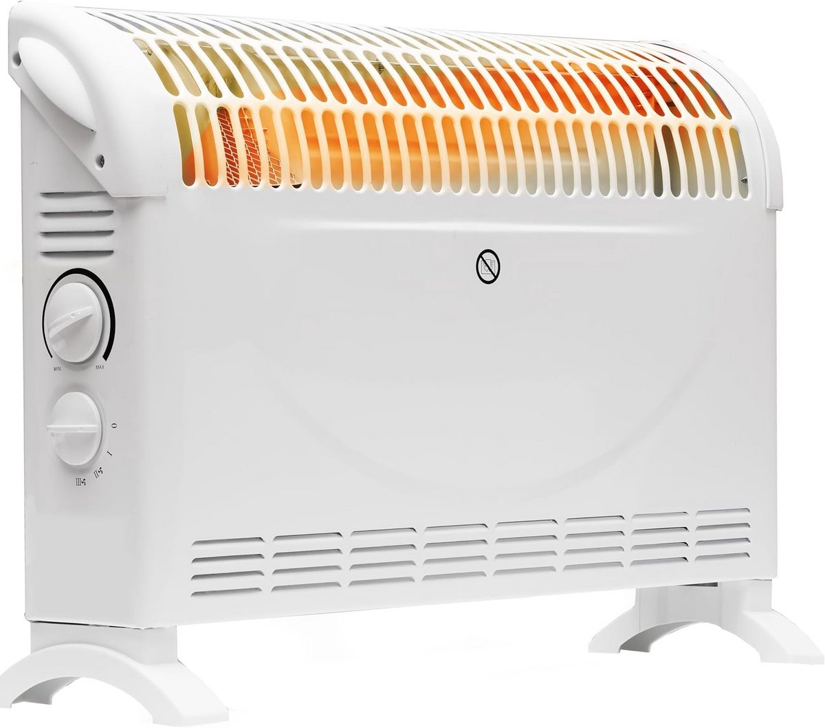 Mobiele Elektrische Verwarming met Thermostaat en Turboventilator