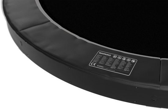 Trampoline Rand Avyna FlatLevel Ø430 cm – Zwart – Rond – Origineel Onderdeel – Voor Avyna FlatLevel Trampolines