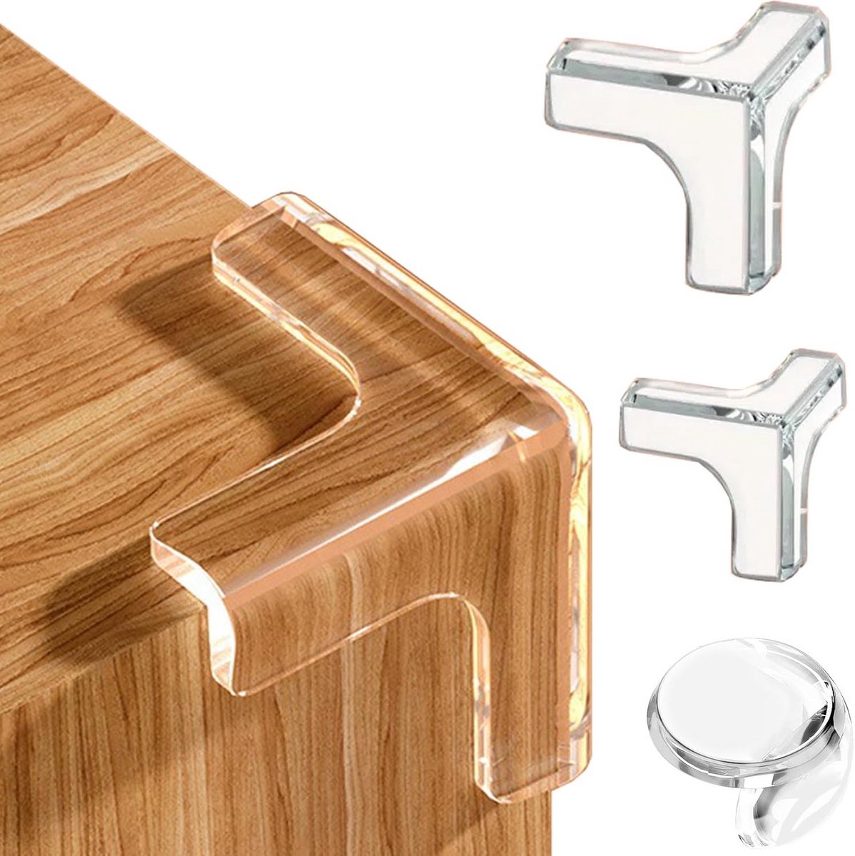 Babys Veiligheidshoekjes - Meubelbeschermers - Kinderen Beschermen - Zacht Dik Silicone - 15 Stuks - Transparant