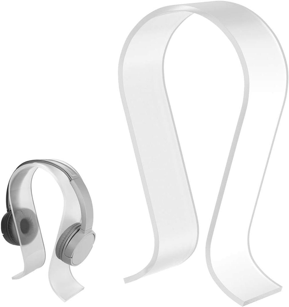 Hoofdtelefoonstandaard - Headsets Houder - Universeel - Zwart - PC-accessoires - Hoofdtelefoonhanger - Standaard Voor Oortelefoons - Compatibel met Sony en Bose