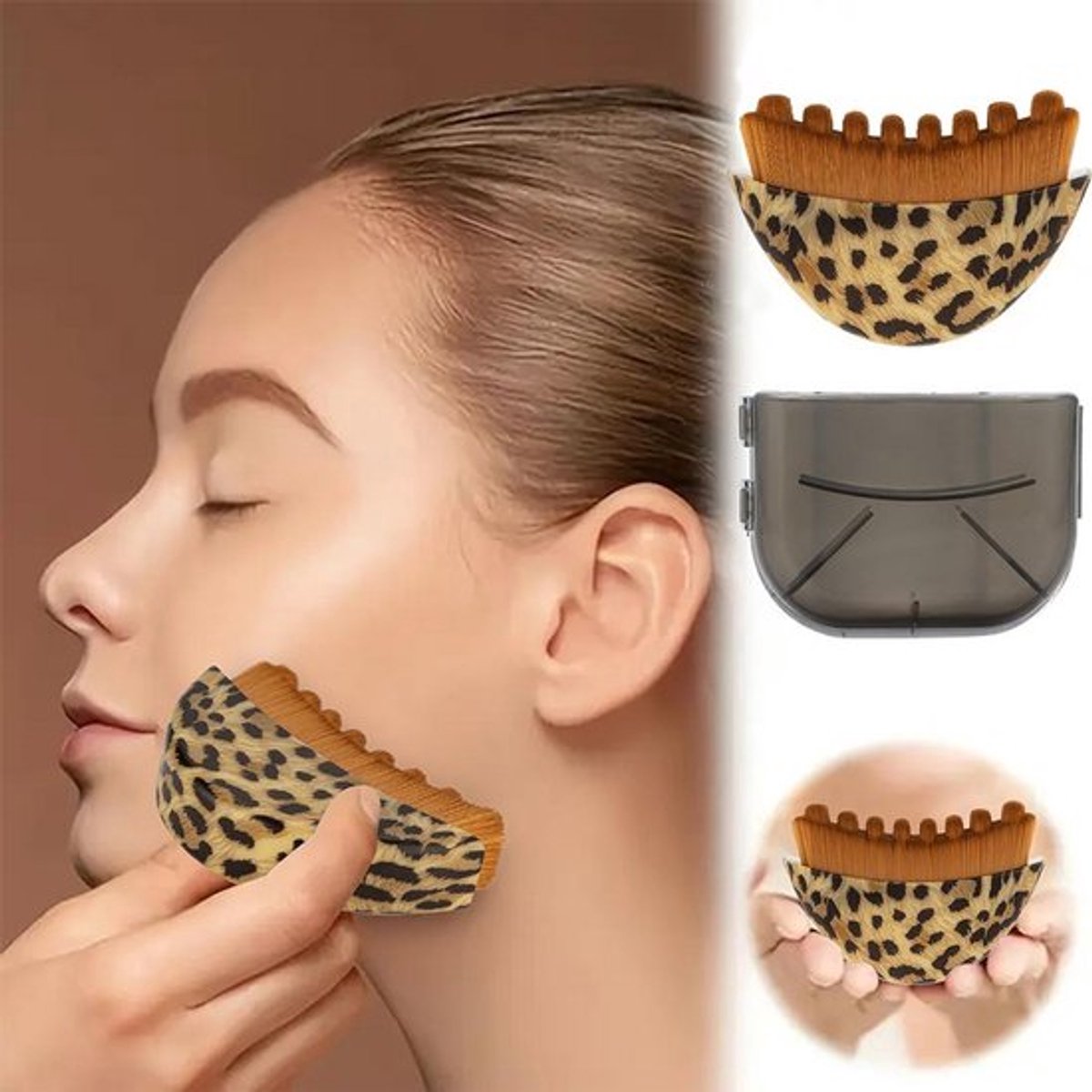 Lymfedrainage Gezichtsborstel - Gezicht Contouring Tool - Skincare Routine - Gua Sha