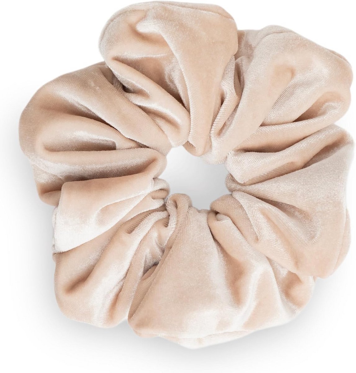 Grote fluwelen scrunchie voor dik en lang haar elastiek