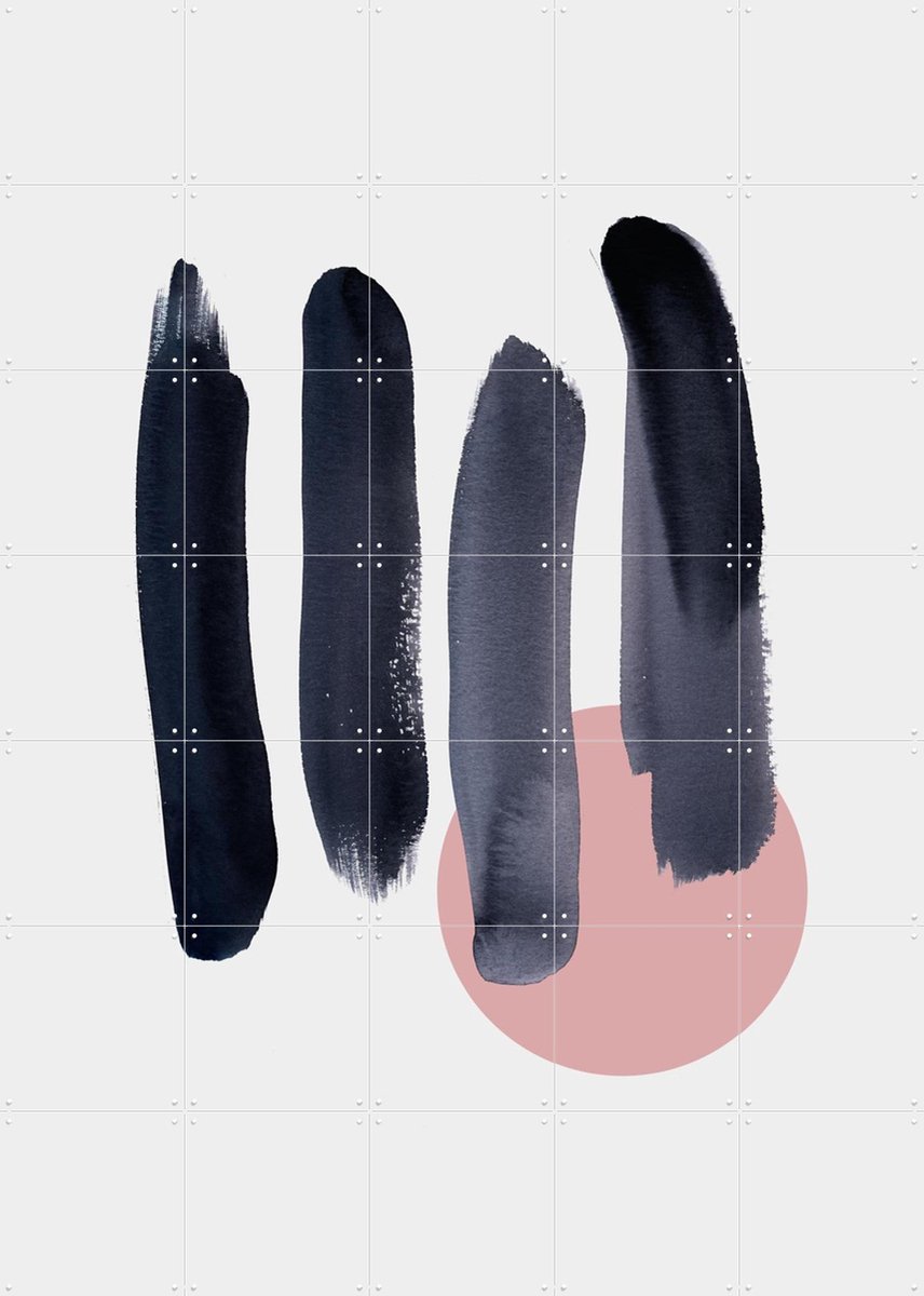 IXXI Minimalism 17, Mareike Böhmer - 100 x 140 cm - Gratis ophangtool - Grote wanddecoratie en posters - Illustraties, Grafisch Ontwerp, Abstract