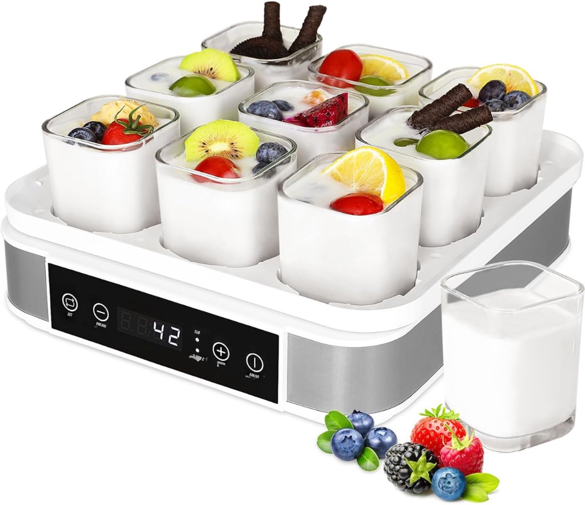 Core® Yoghurtmaker - Citruspers - Ijsmachine - Wit - ‎32cm x 32cm x 19cm