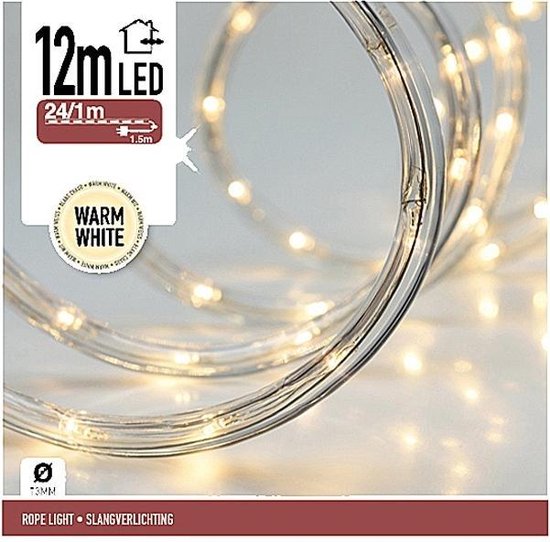 Lichtslang / slangverlichting-12M -met 288 LED lampjes - warm wit licht - RTM Lighting